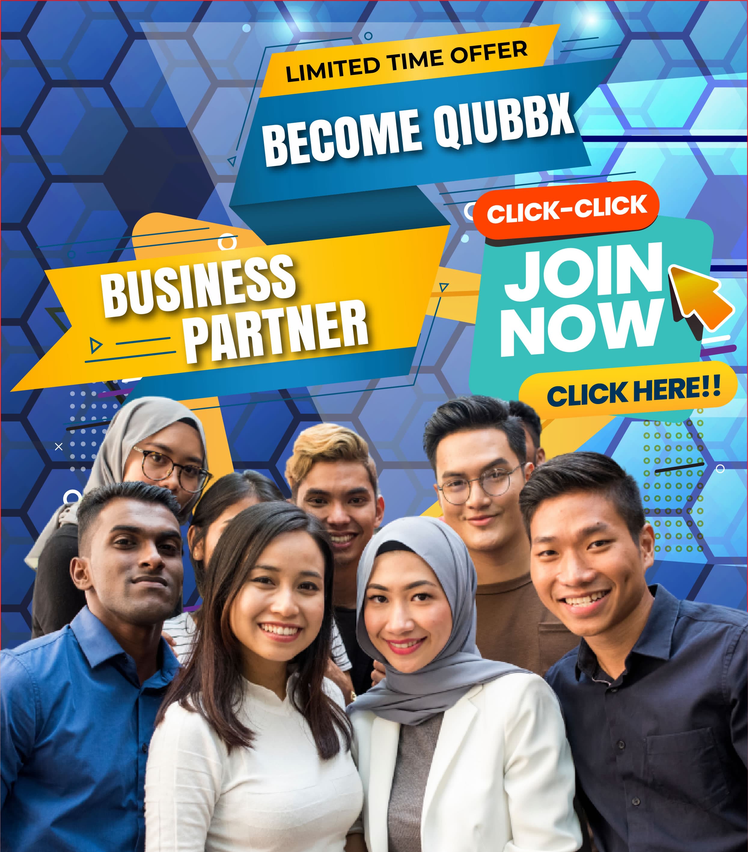 Become Partner with Qiubbx